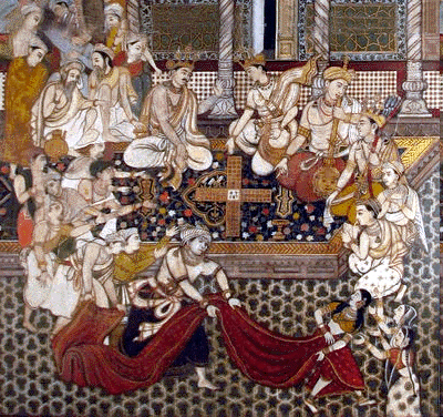 Pandavas gambling